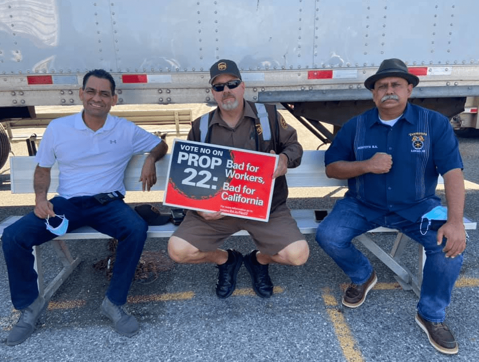 Teamsters Blast California Supreme Court's AntiWorker Prop 22 Ruling