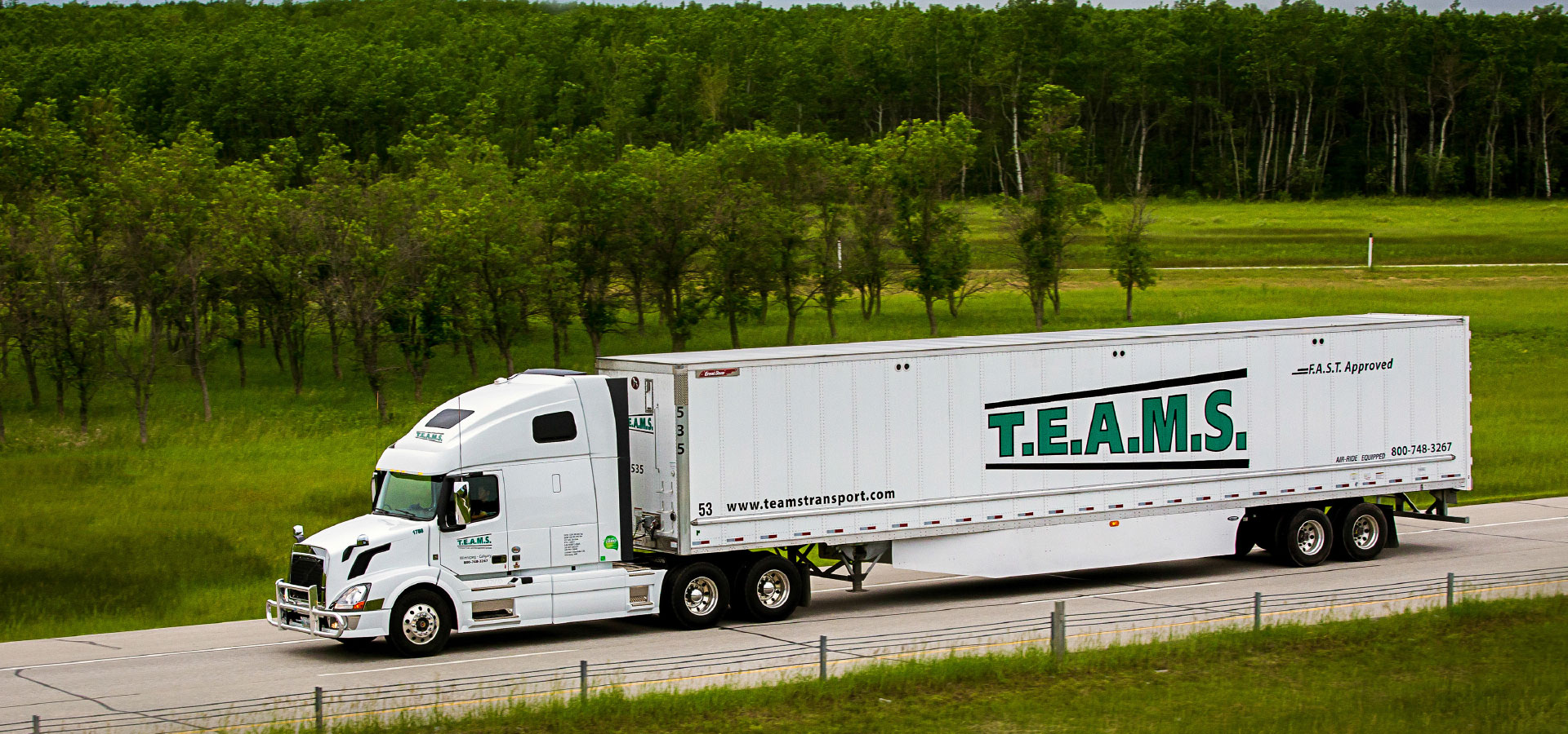 Trucking Transportation Logistics T.E.A.M.S Transport