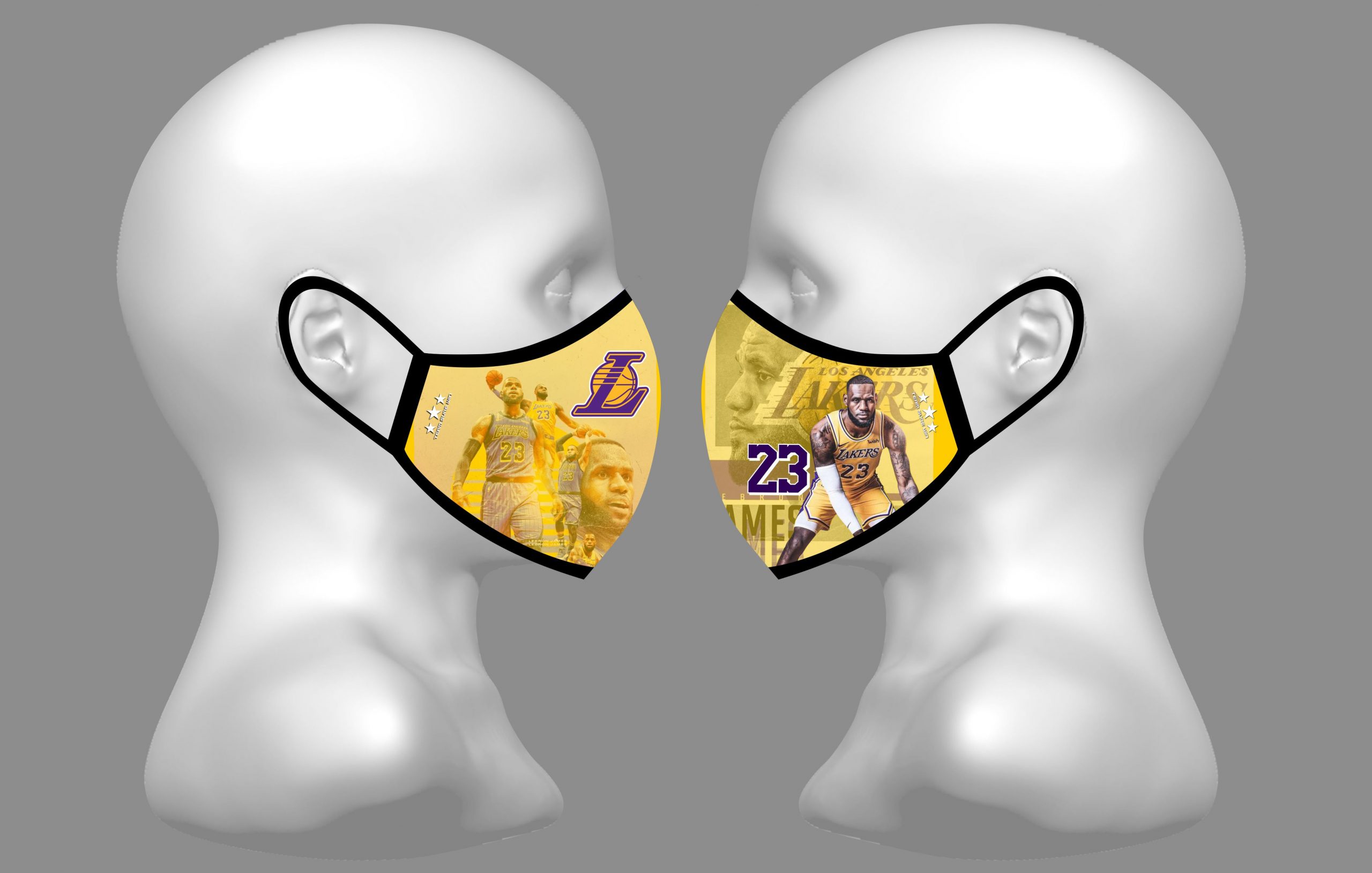 LeBron James Face Mask Team Sure Win Sports Uniforms