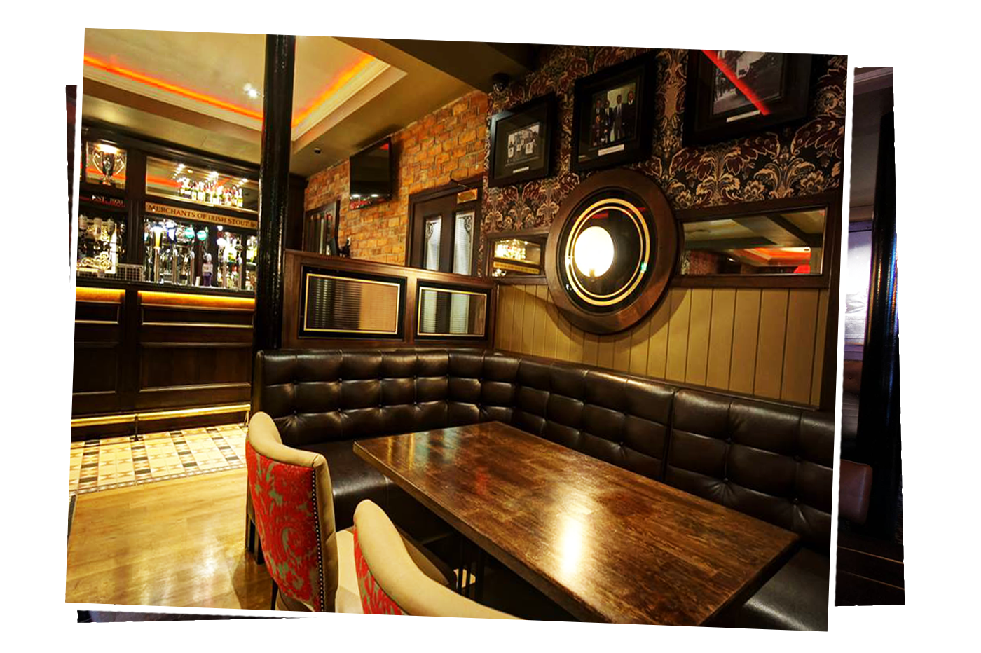 Irish pub fitout