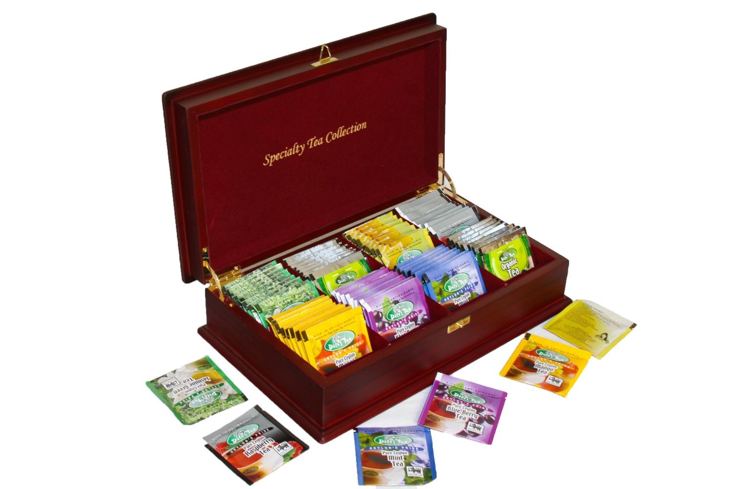 SPECIALTY TEA COLLECTION DELUXE GIFT BOX Tea Packs
