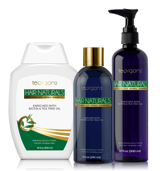 Anti HairLoss Shampoo TeargansHerbal Hair and Skin Car Products