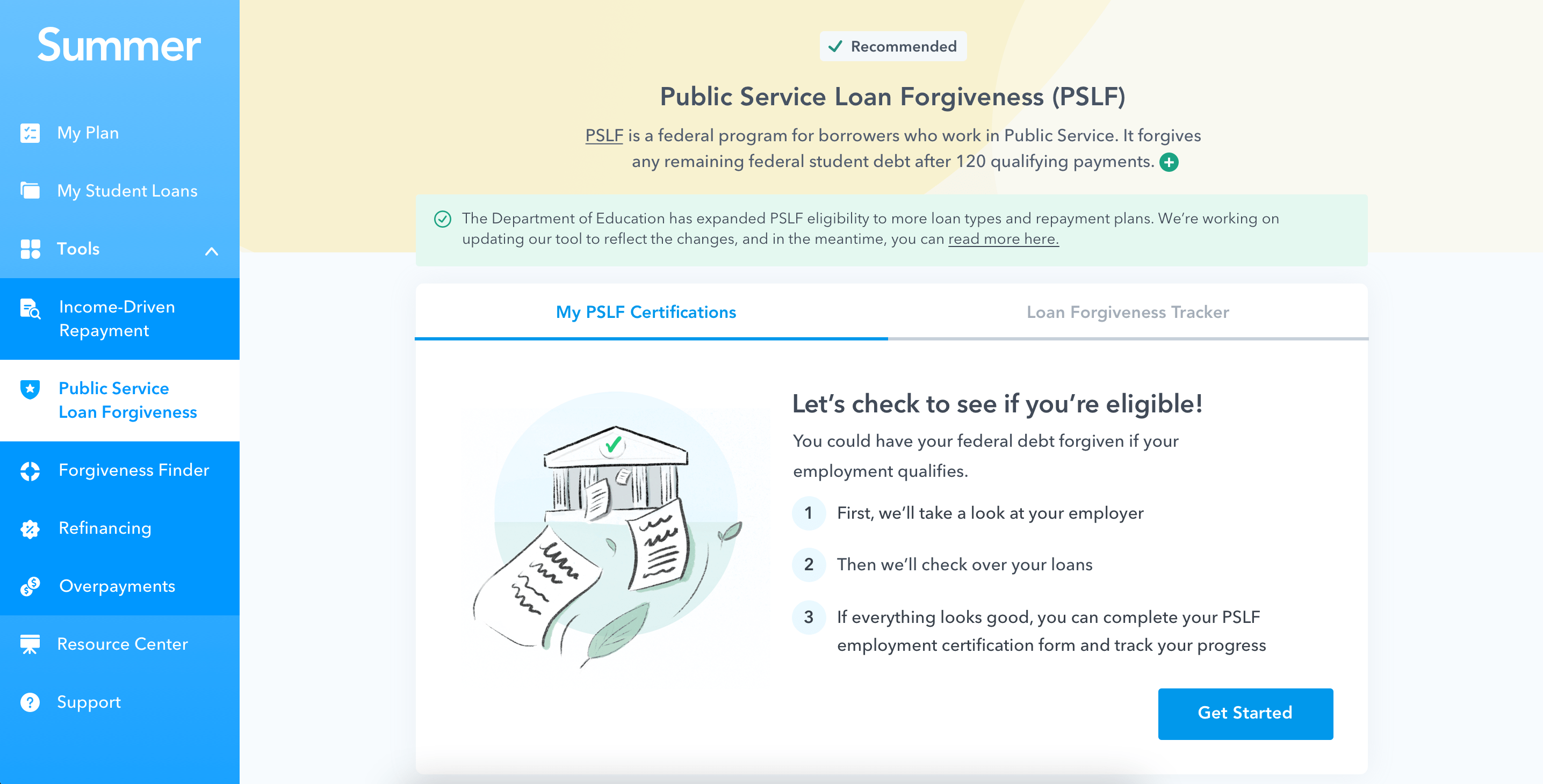 Fidelity partners with Summer to facilitate PSLF applications before