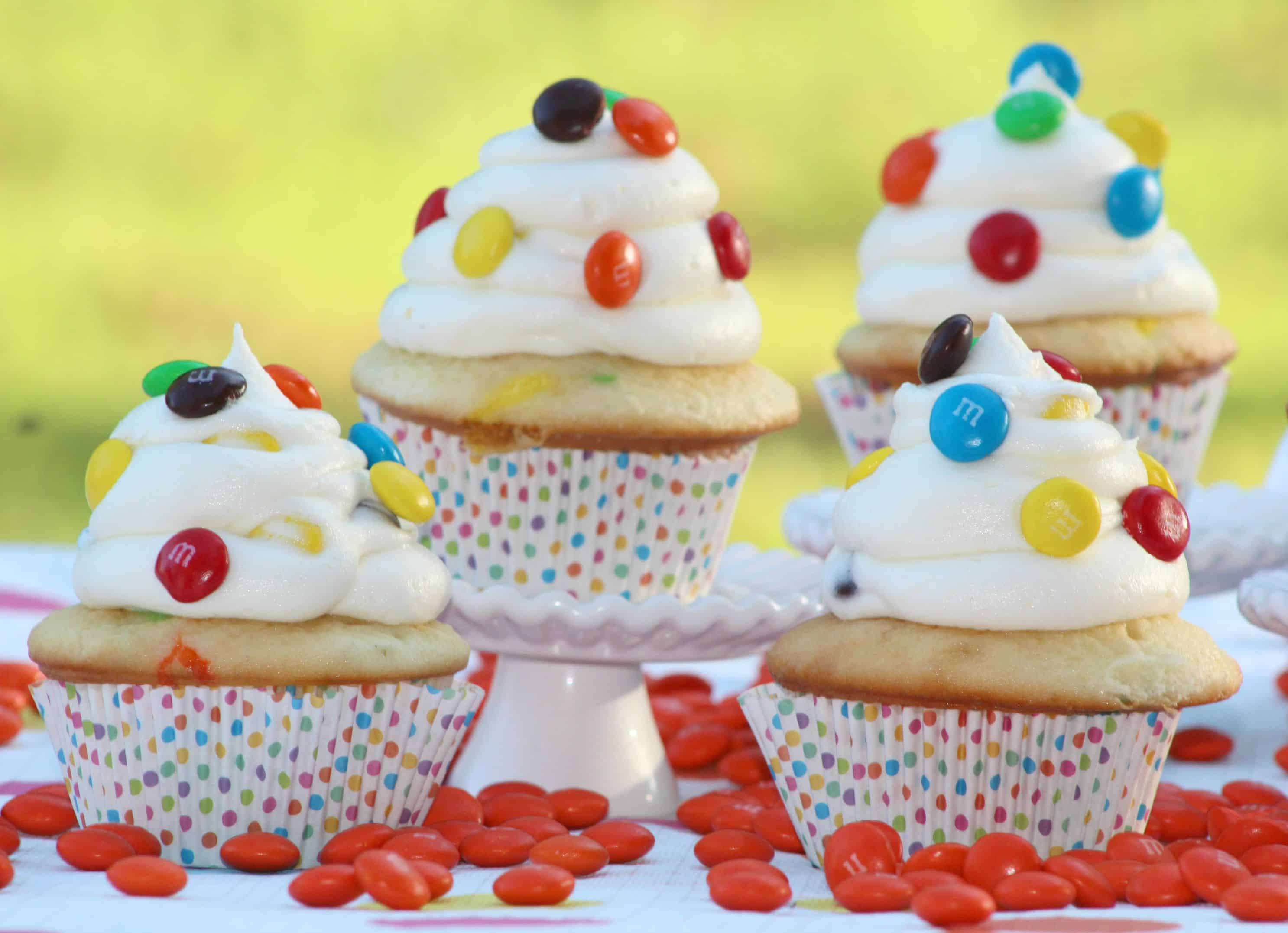 M&M Cupcake Recipe With Pictures Teaspoon Of Goodness