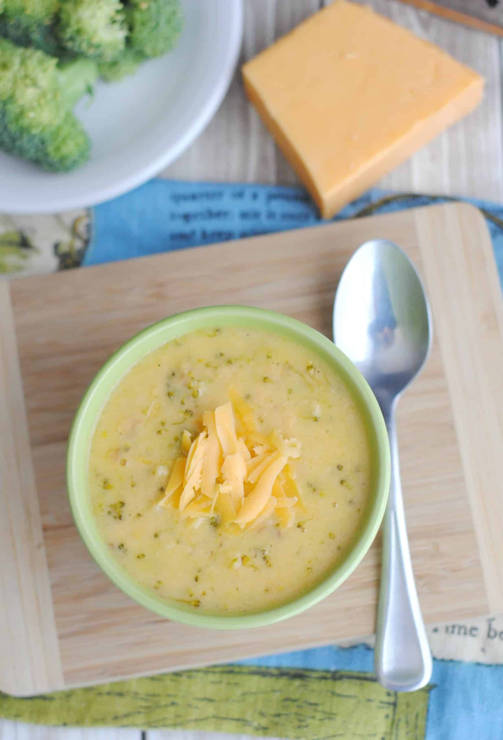 How To Make A Creamy Cheesy Broccoli Soup Your Kids Will Love