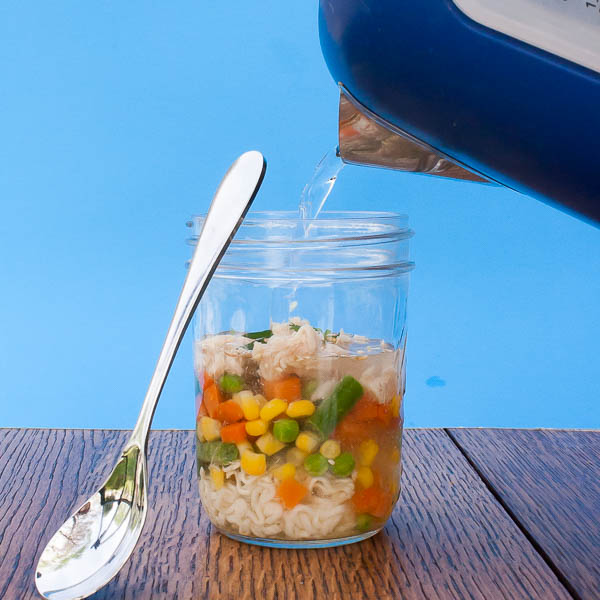 Noodle Soup in a Jar for Lunch Noodle Soup in a Jar for Lunch