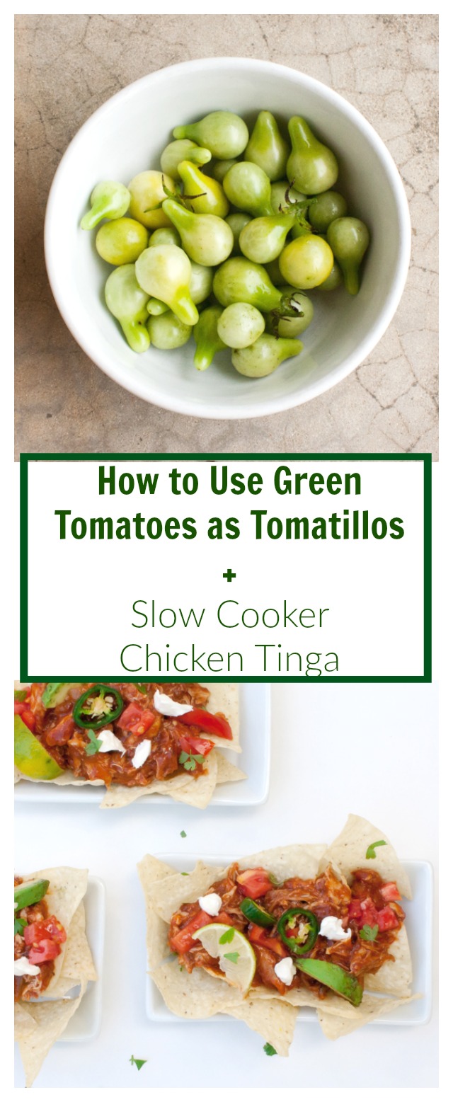 How to Use Green Tomatoes as Tomatillos
