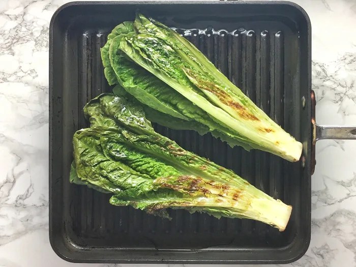 How To Grill Lettuce