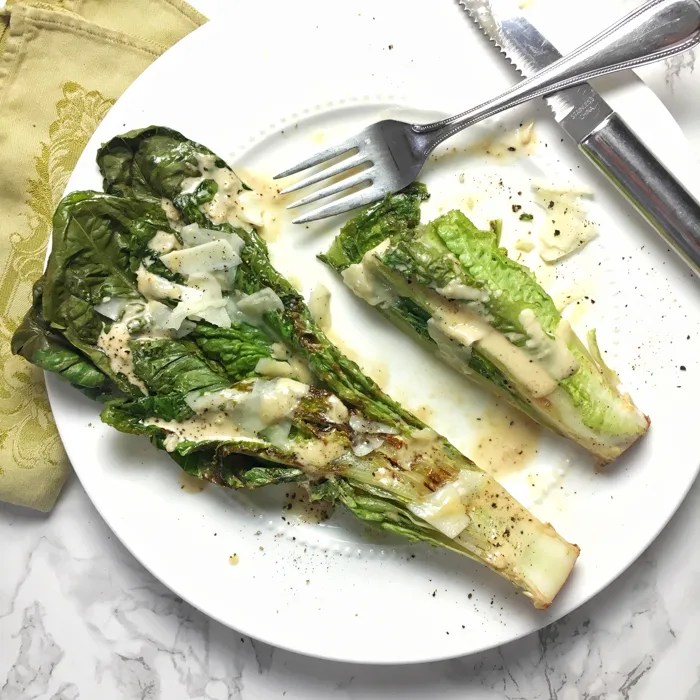 How To Grill Lettuce