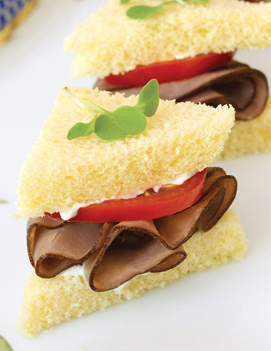 Roast Beef Tea Sandwiches TeaTime Magazine