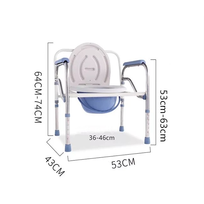 Commode Chair Medical Supplier Medical Bed Wheelchair Factory