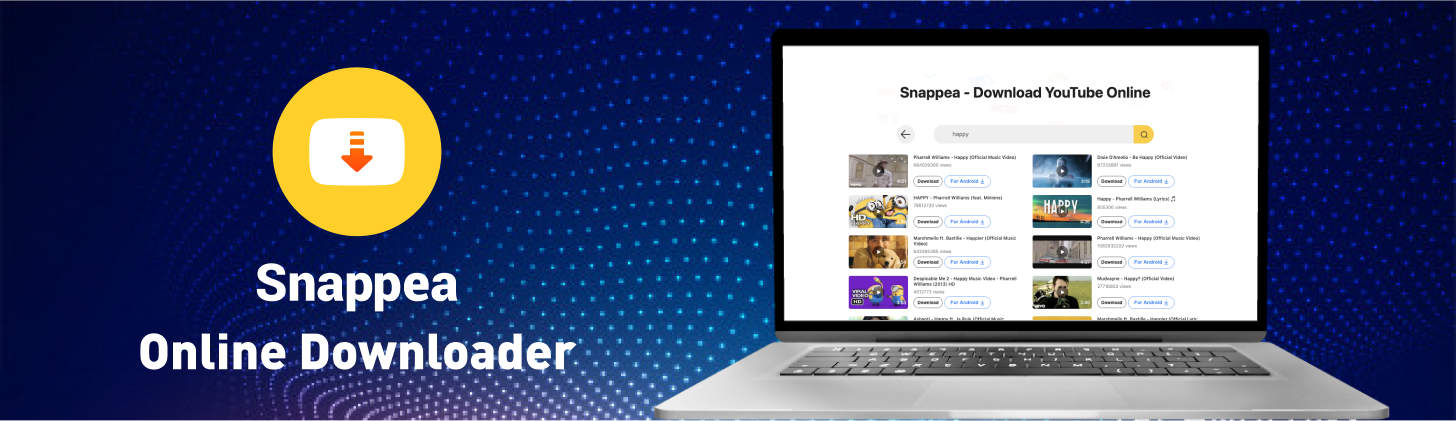 Snappea Baixe vídeos do Youtube 100 gratuitos e em alta resolução!