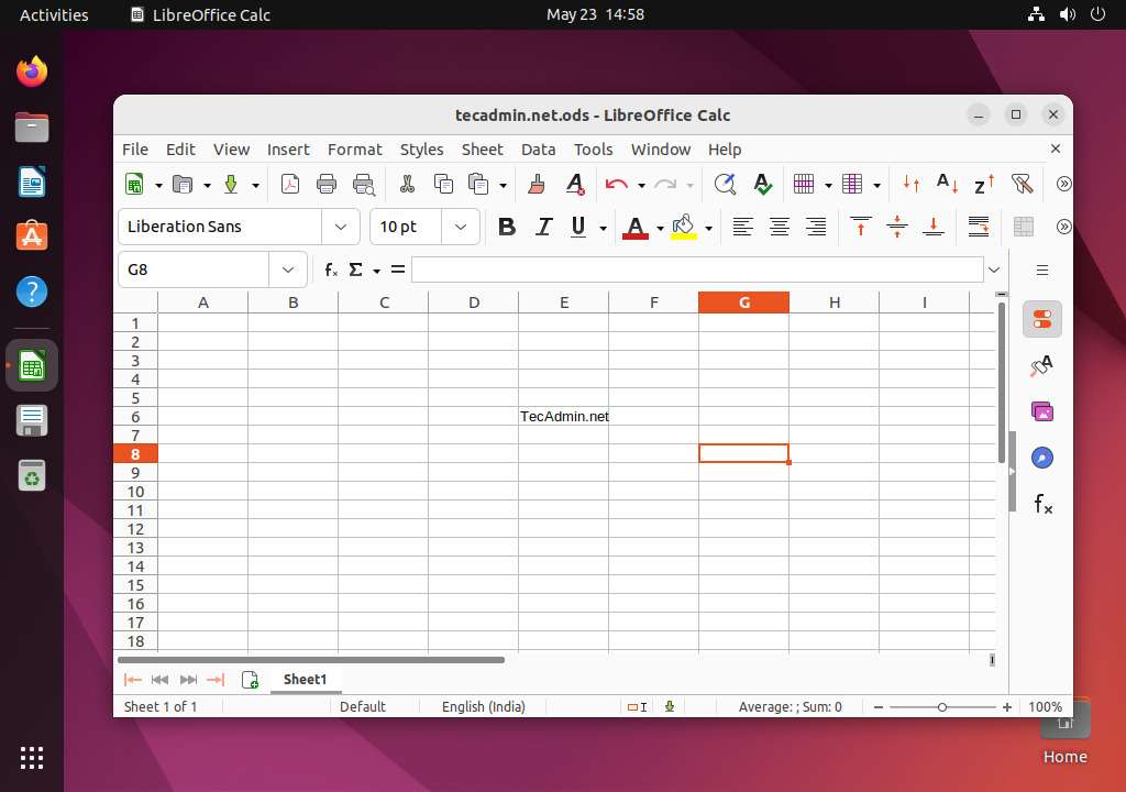 How To Install LibreOffice on Ubuntu 22.04 TecAdmin