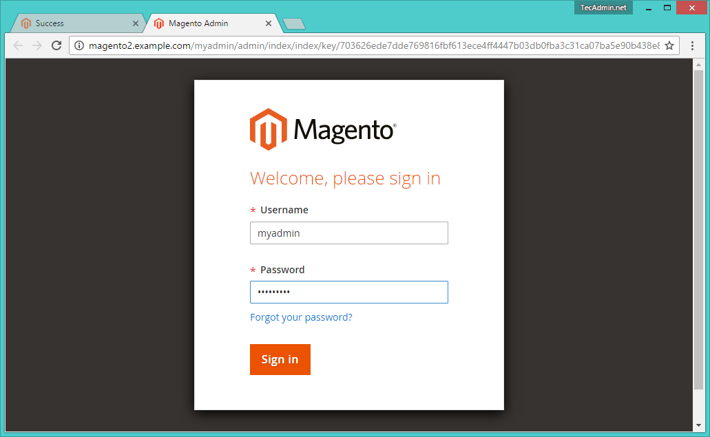 Install Magento2 using Composer on Ubuntu & Debian TecAdmin