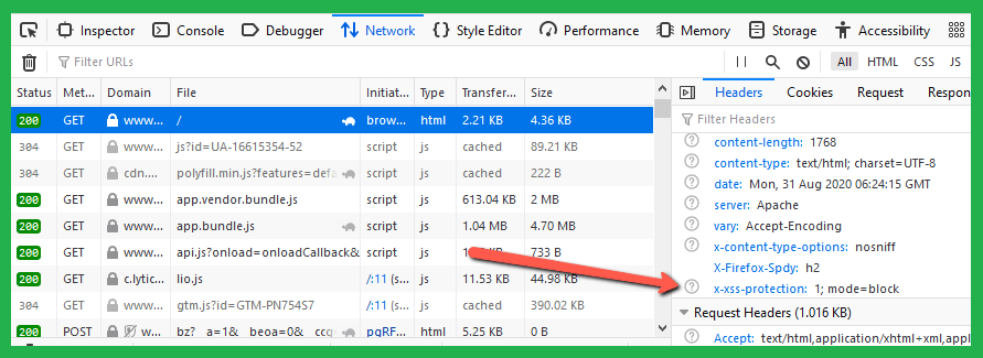 XXSSProtection Secure Apache from CrossSite Scripting