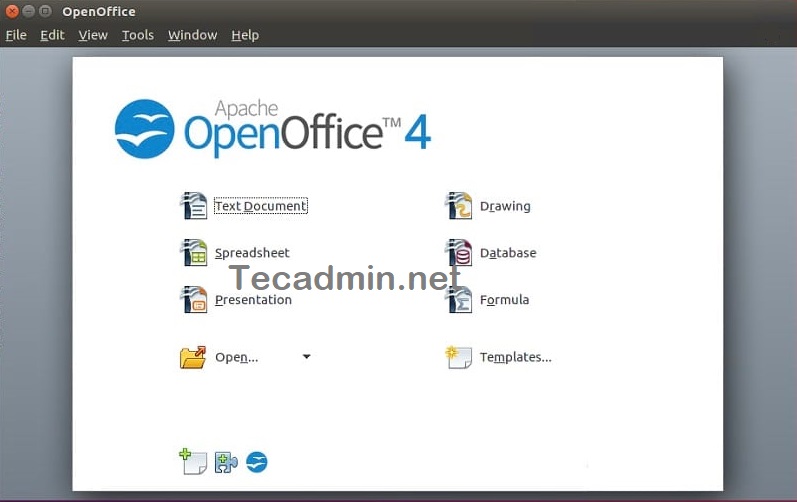 How to Install OpenOffice on Ubuntu 20.04 TecAdmin