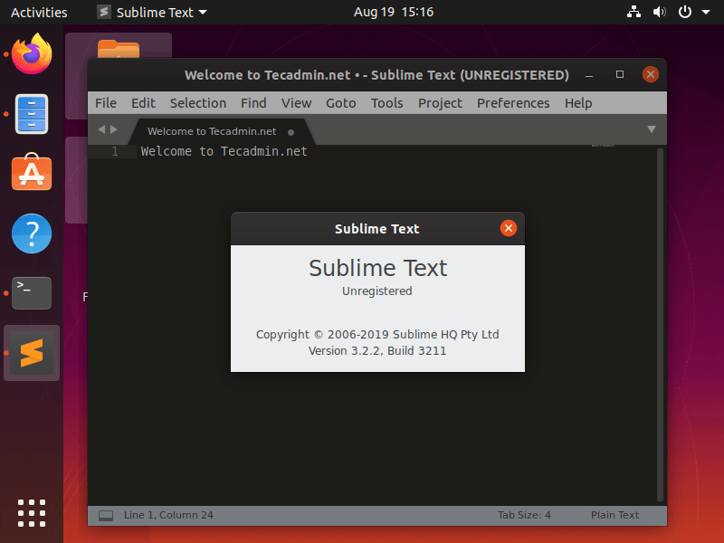 How to Install Sublime Text on Ubuntu 20.04 TecAdmin How to Install Sublime Text on Ubuntu 20.04 TecAdmin