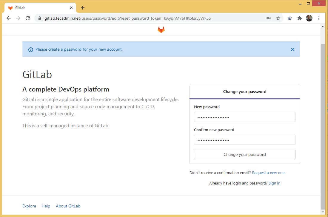 How to Install and Configure GitLab in Debian 10 TecAdmin