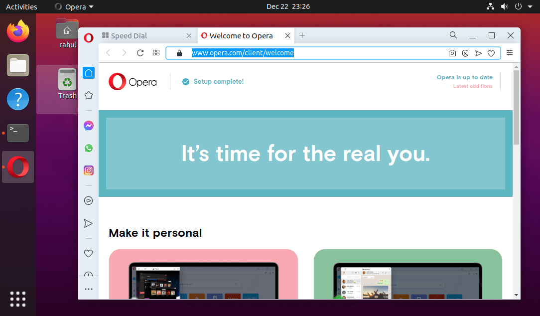 How to Install Opera Browser on Ubuntu 20.04 TecAdmin