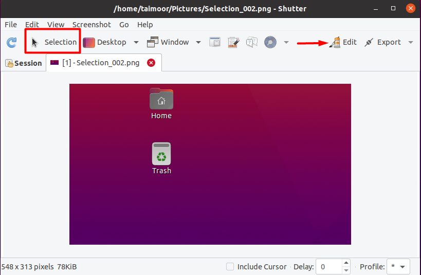 Capture Screenshots in Ubuntu TecAdmin