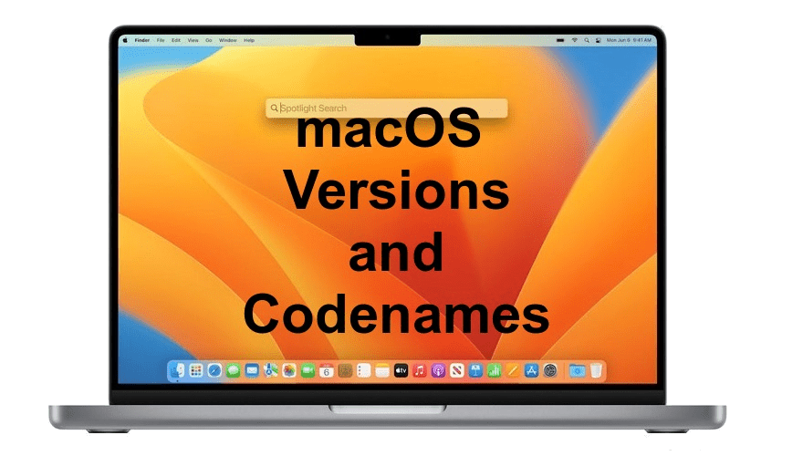 1 List of macOS Versions and their Codename TecAdmin