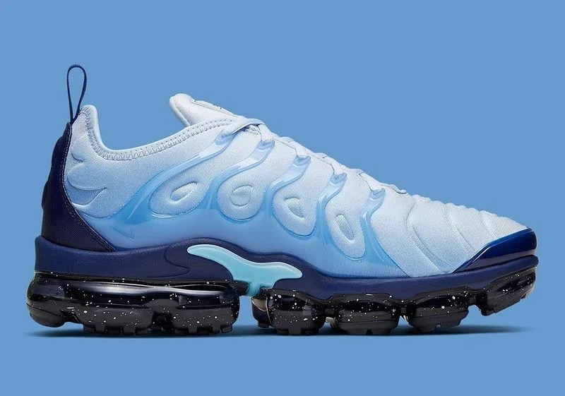 vapormax azules y blancas