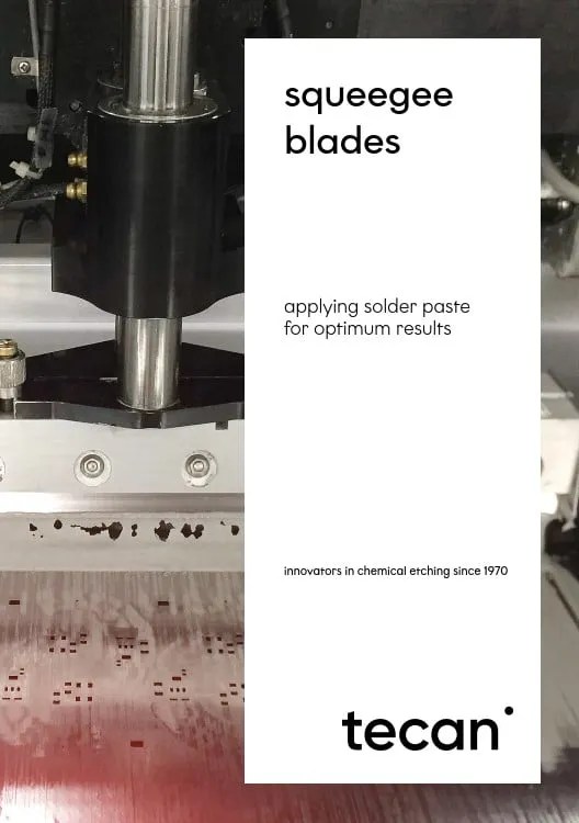 SMT stencils and squeegee blades Tecan PDF Guide Tecan