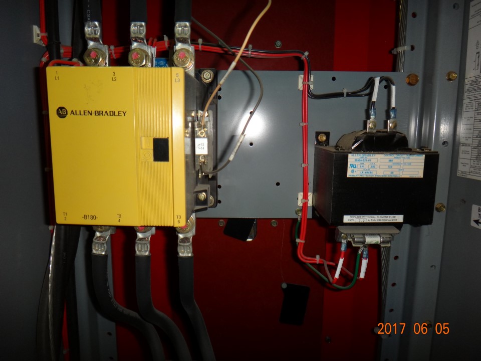 Allen Bradley Centerline Motor Control Center 260174, Transamerican