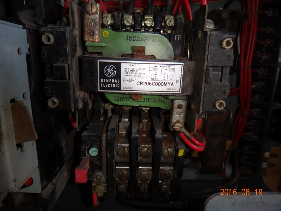 General Electric IC7700 size 1 Motor Control Center Bucket