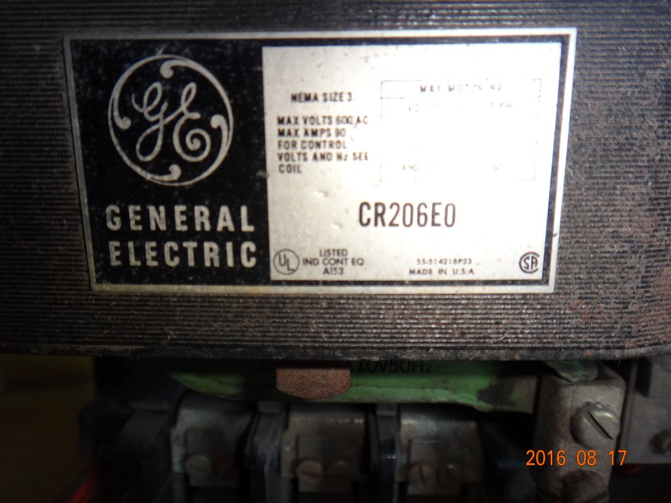 General Electric IC7700 size 3 Motor Control Center Buckets