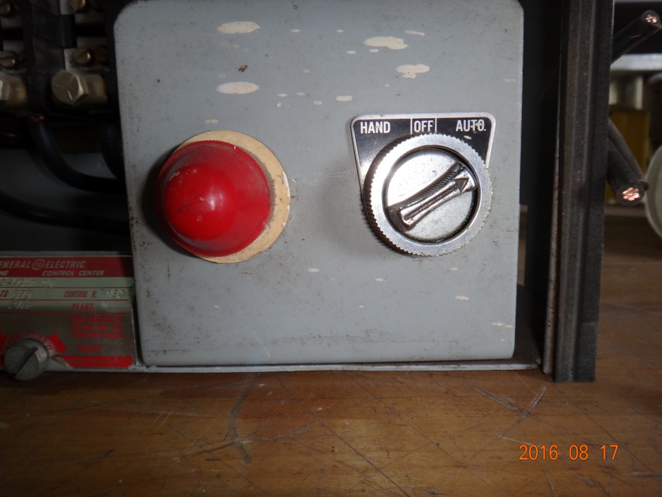 General Electric 7700 size 3 Motor Control Center Bucket, Transamerican