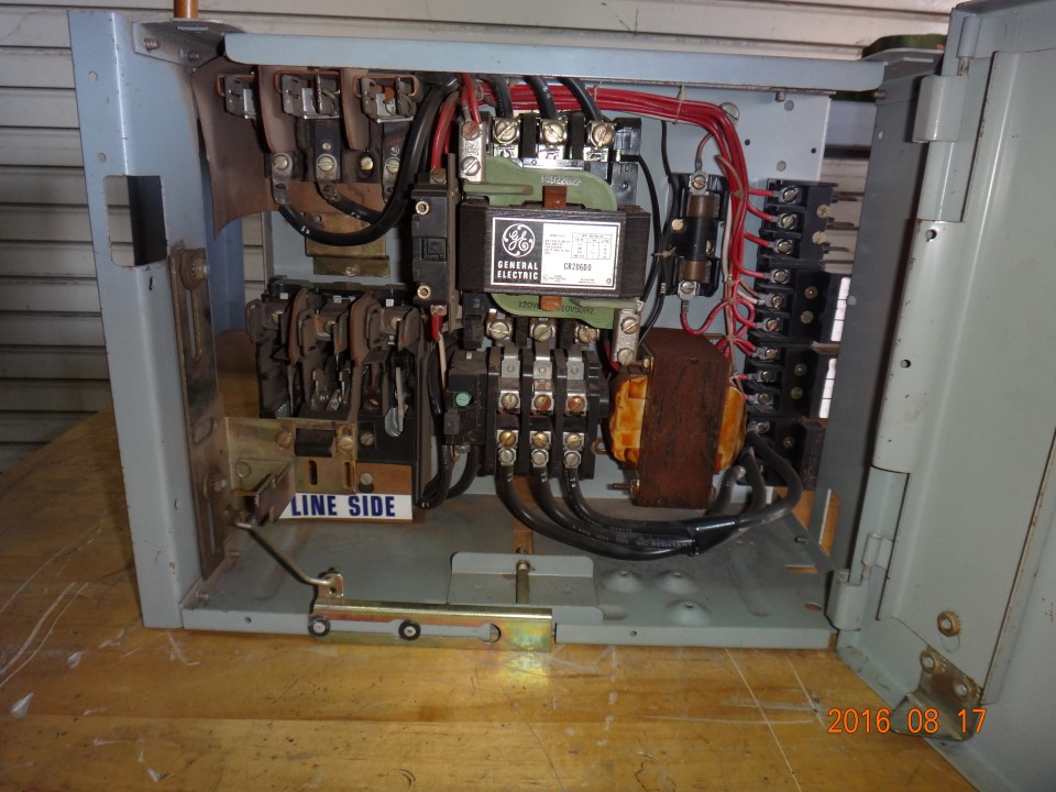 General Electric Motor Control Center Buckets IC2700 size 2