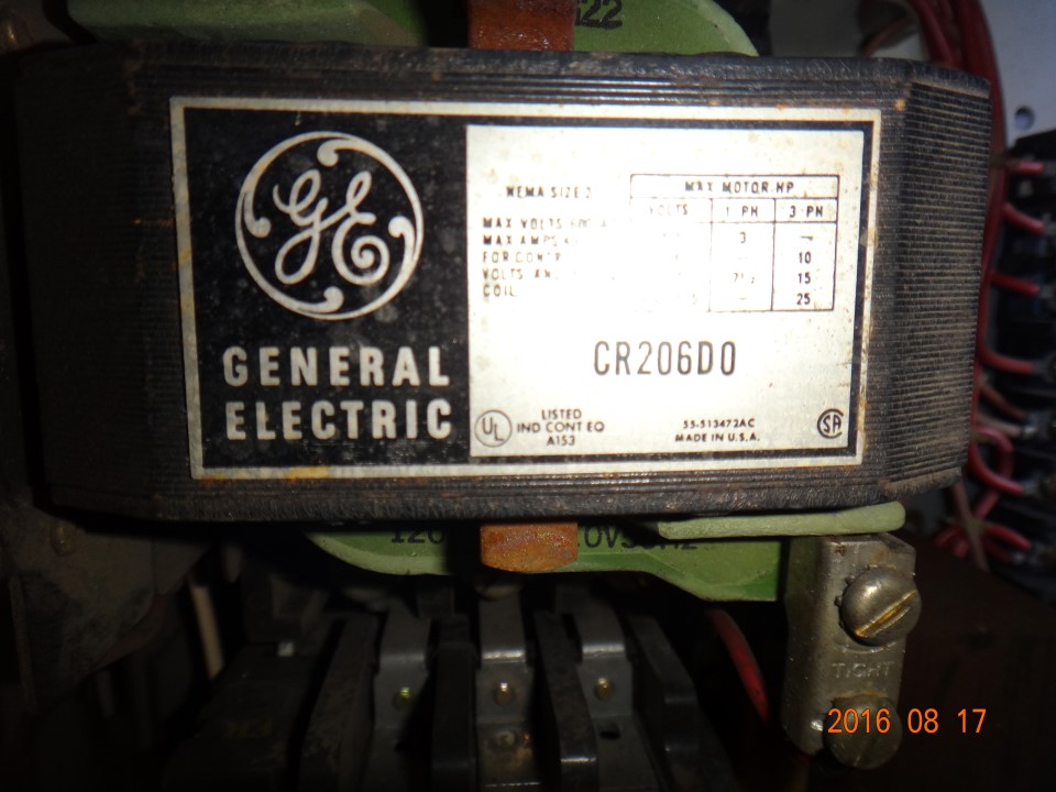 General Electric Motor Control Center Buckets IC2700 size 2
