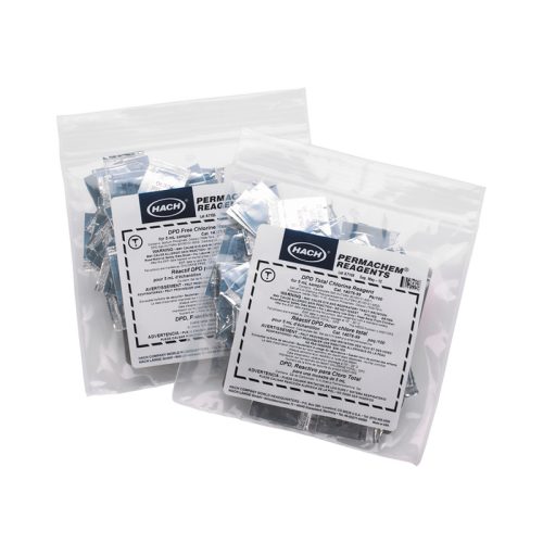 TEST DE CLORO LIBRE Y TOTAL DPD 5ML PACK X 100 (2438800), Tecfresh