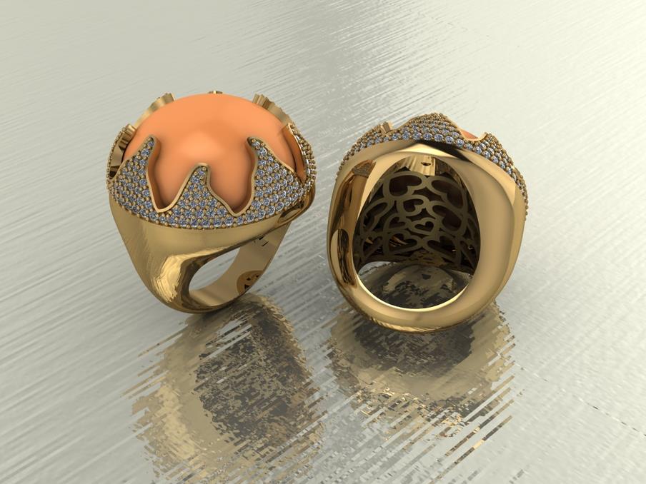 Gallery Custom Jewelry CAD design, 3D printing, casting and