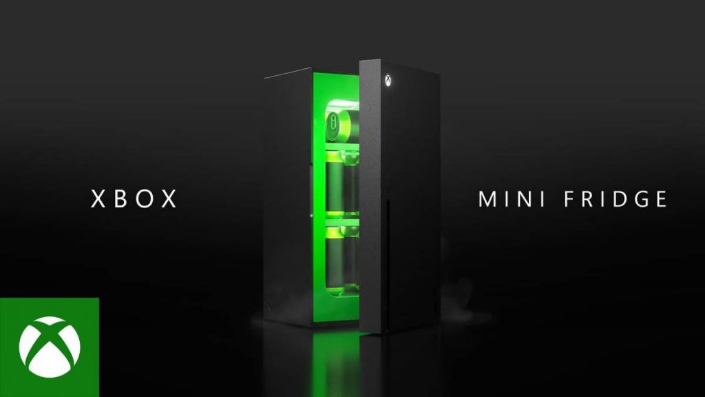 Xbox Mini Fridge ثلاجة من مايكروسوفت بنفس تصميم اكس بوكس