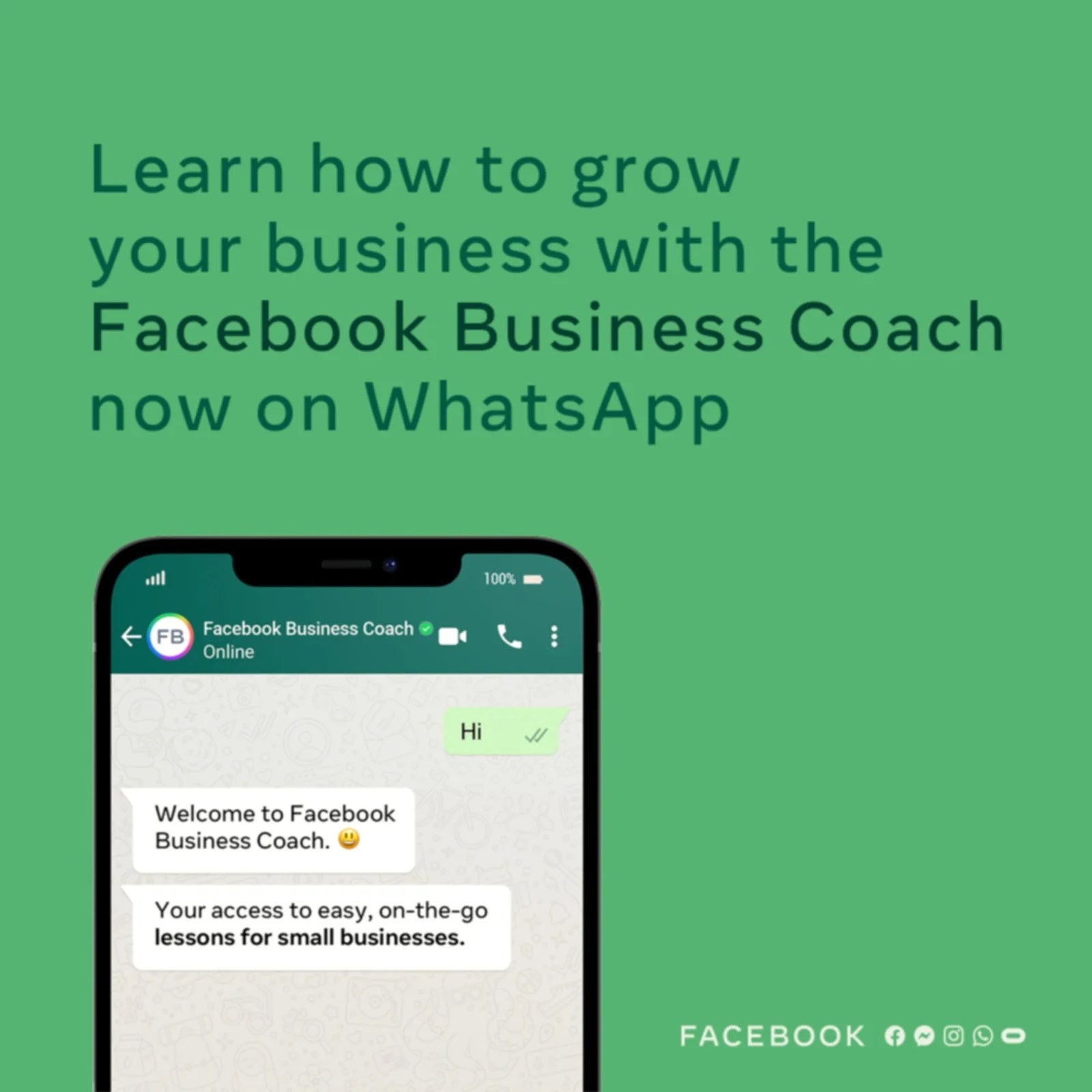 Meta launches new WhatsApp Chatbot targeting Business Owners
