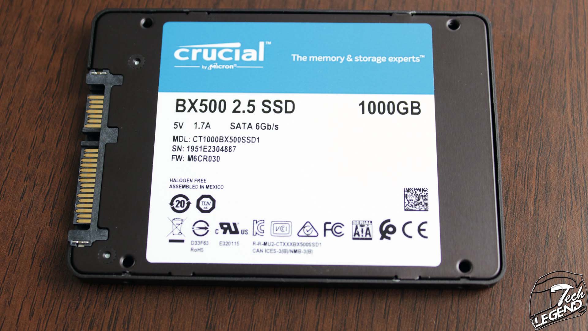 Crucial BX500 1TB SSD Review