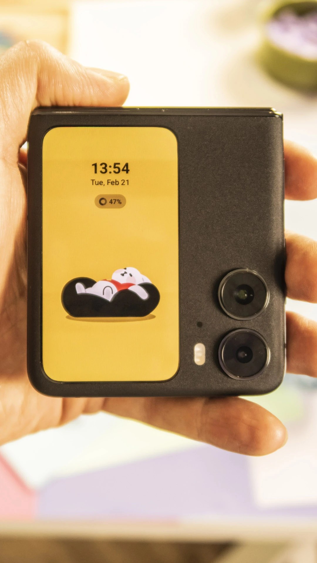 Składany telefon z dużym ekranem Oppo Find N2 Flip TechMate.PL