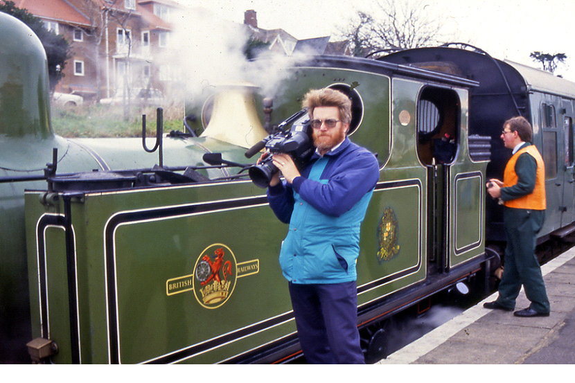 Trains and Filming The Techops History Site