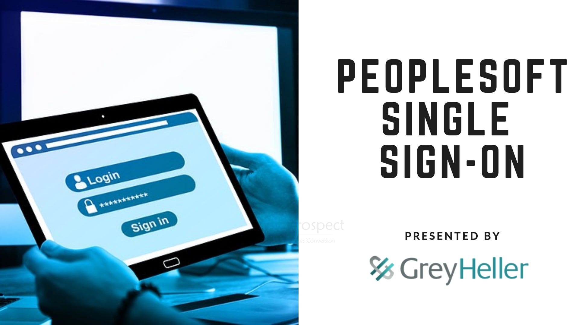 PeopleSoft Single SignOn TechProspect