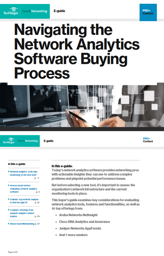 Navigating the Network Analytics Software Buying Process TechProspect