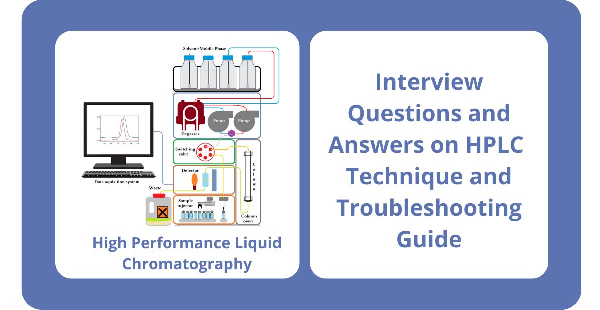 Useful 80+ HPLC Interview Questions On And Troubleshooting Techpublish