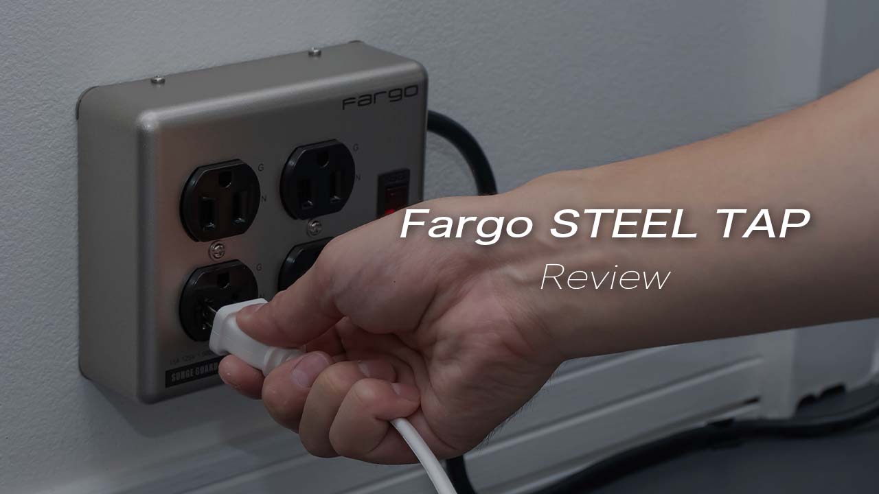 Fargo STEEL TAPレビュー！あえて魅せる電源タップがカッコ良い！ techyou（テックユー）