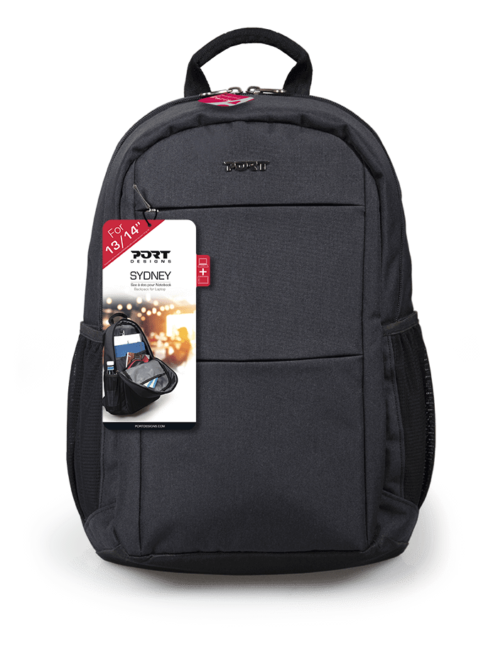 Port Designs SYDNEY 13/14′ Backpack Case Black tech.co.za