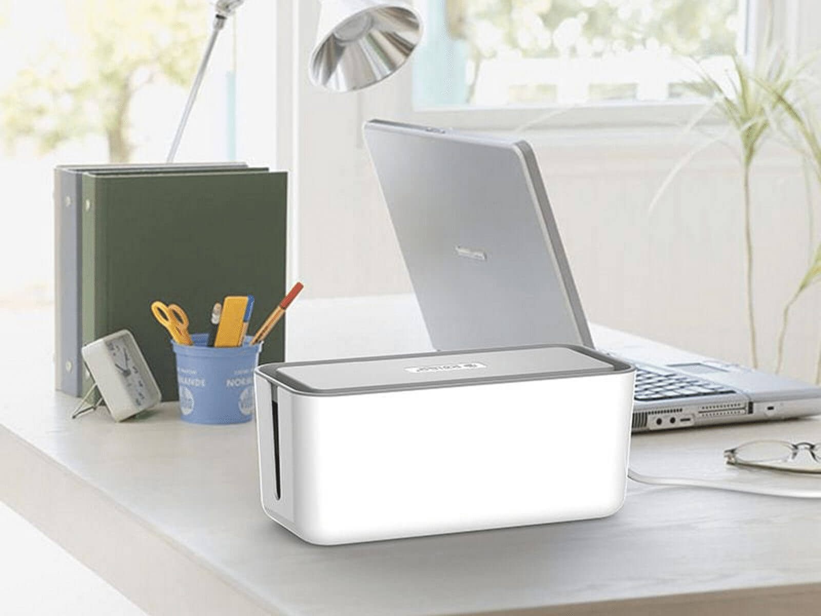 Orico Multiplug & Surge Protector Storage Box Large tech.co.za