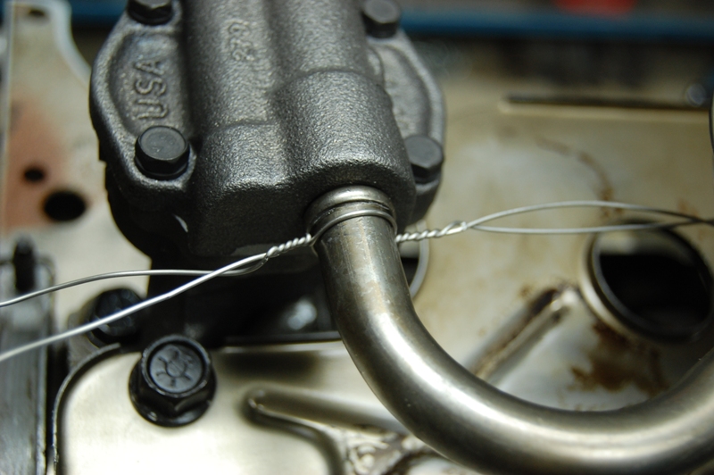 tig welding the oil pump pick up Performance Boats Forum