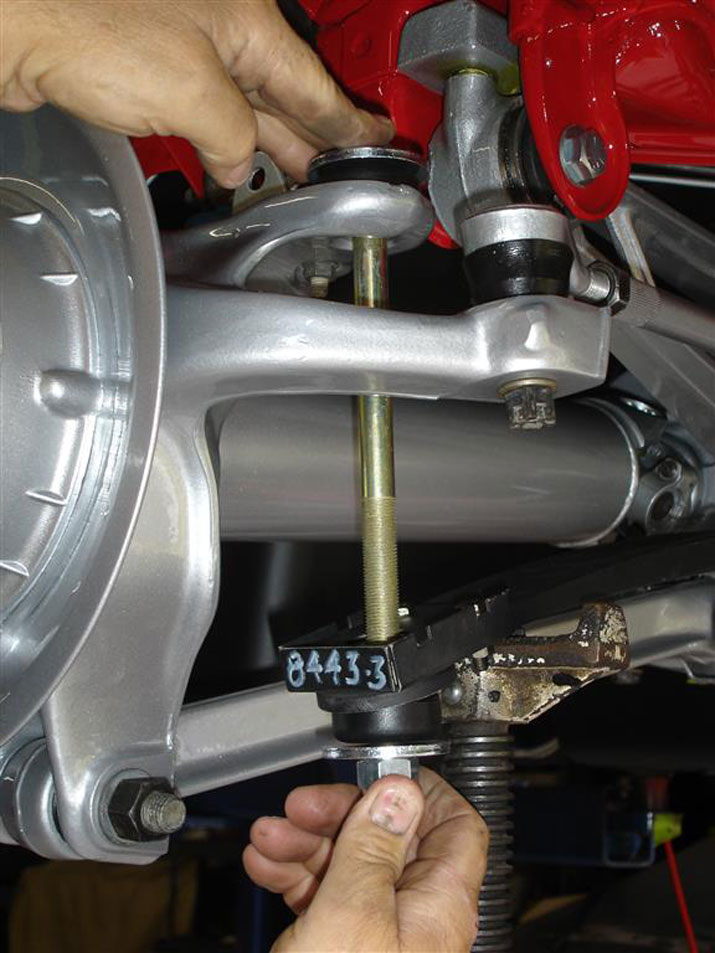 Corvette Rear Suspension Bushing Installation CC Tech