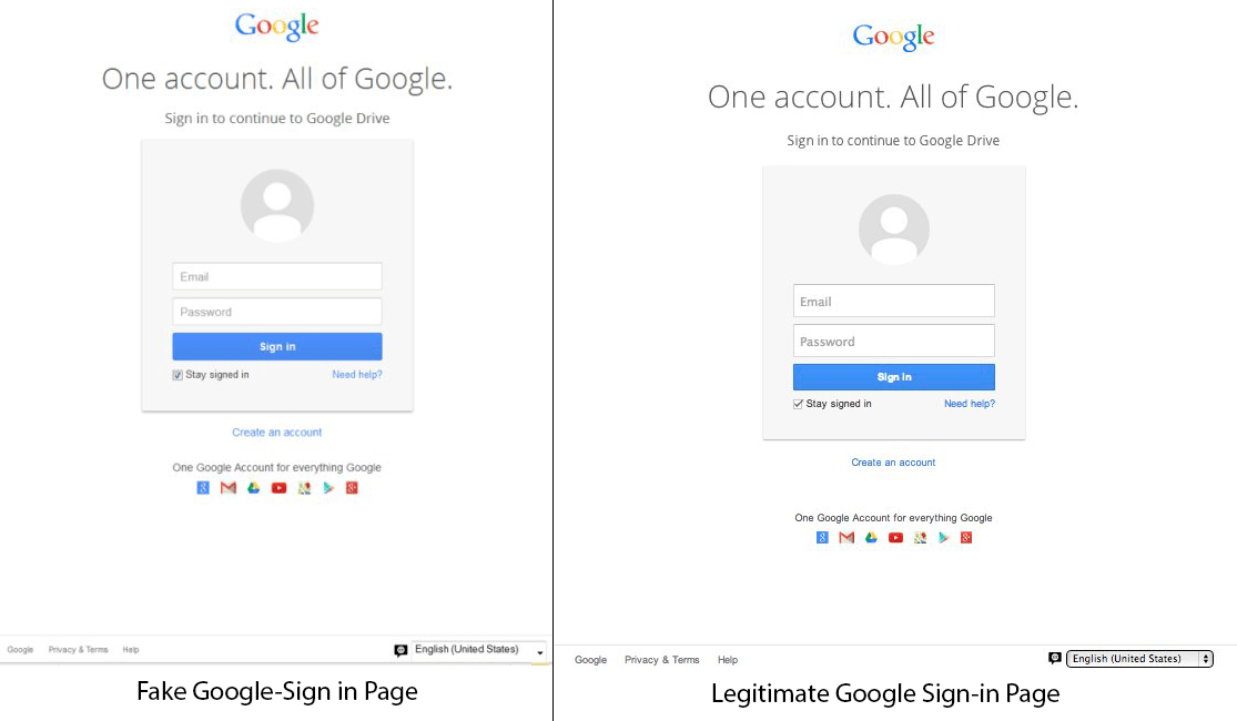 Beware of fake Google signin scam JC tech blog