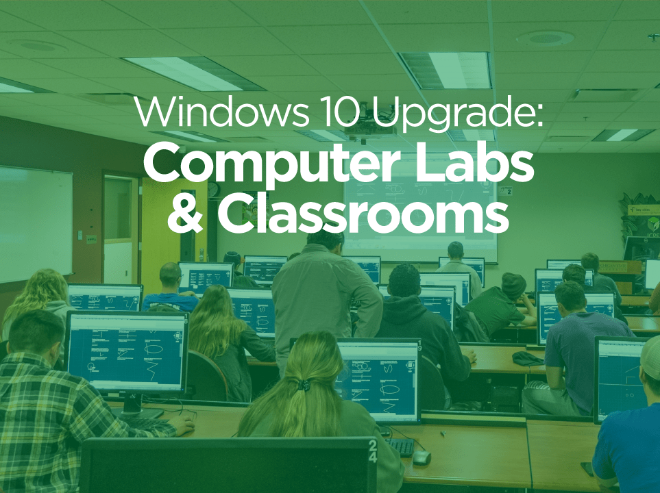 Technology at MSU MSU upgrading to Windows 10 in computer labs